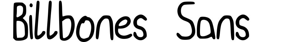 Billbones Sans