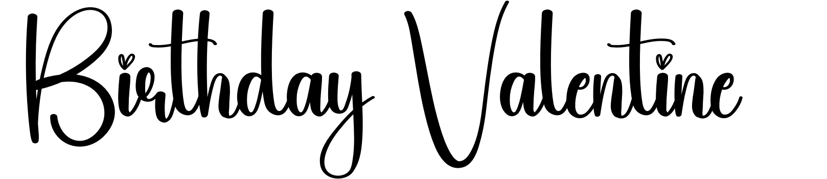 Birthday Valentine
