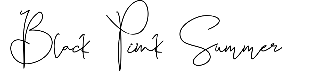 Black Pink Summer