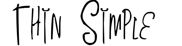 Thin Simple