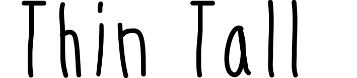 Thin Tall