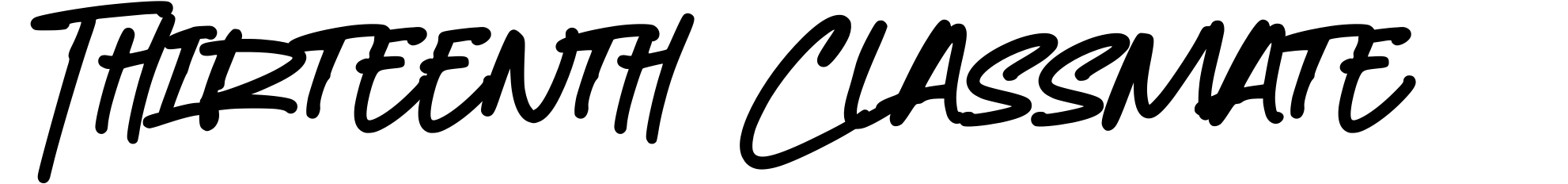 Thirteenth Classmate