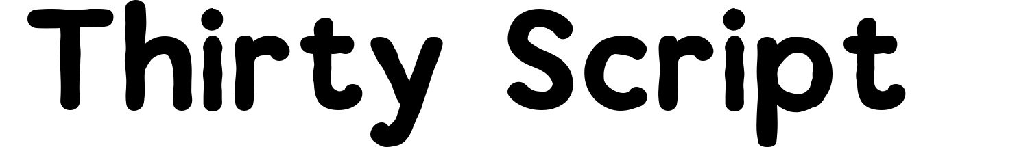 Thirty Script