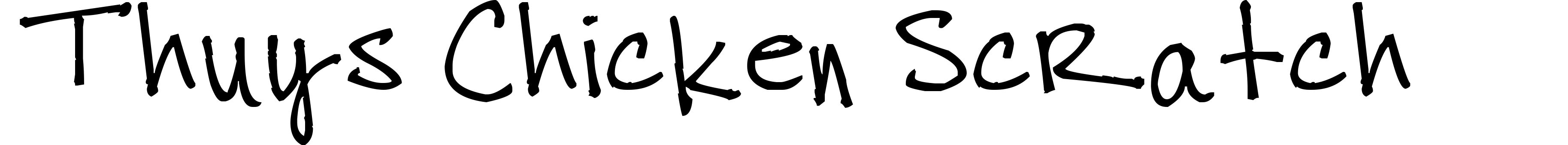 Thuys Chicken Scratch