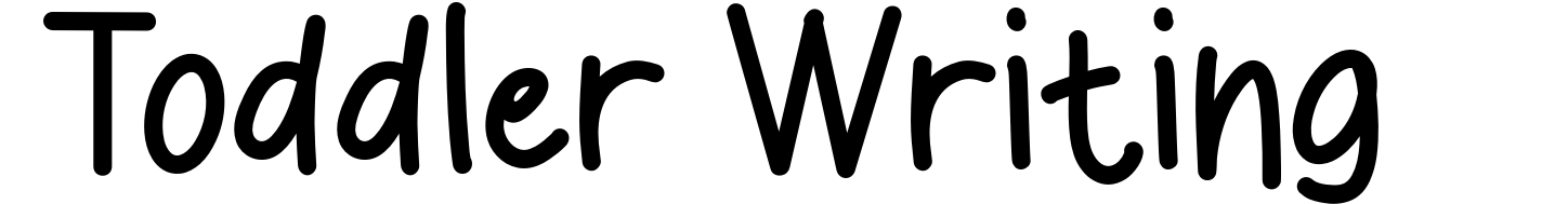 Toddler Writing