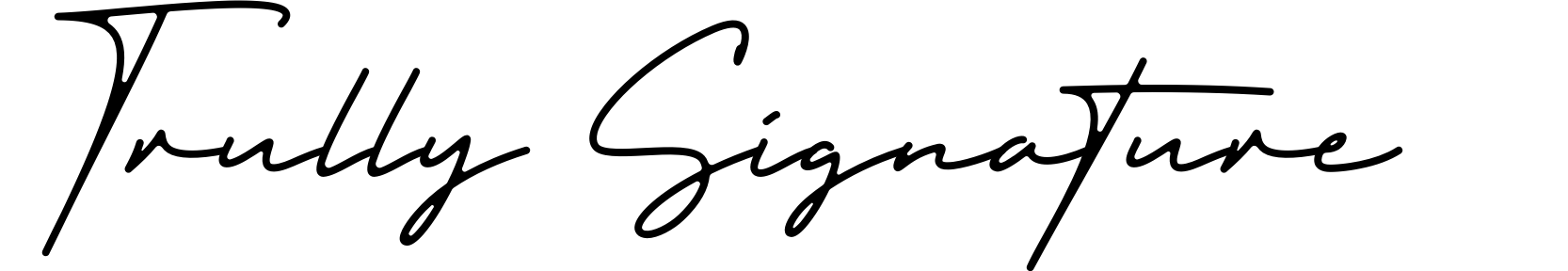 Trully Signature