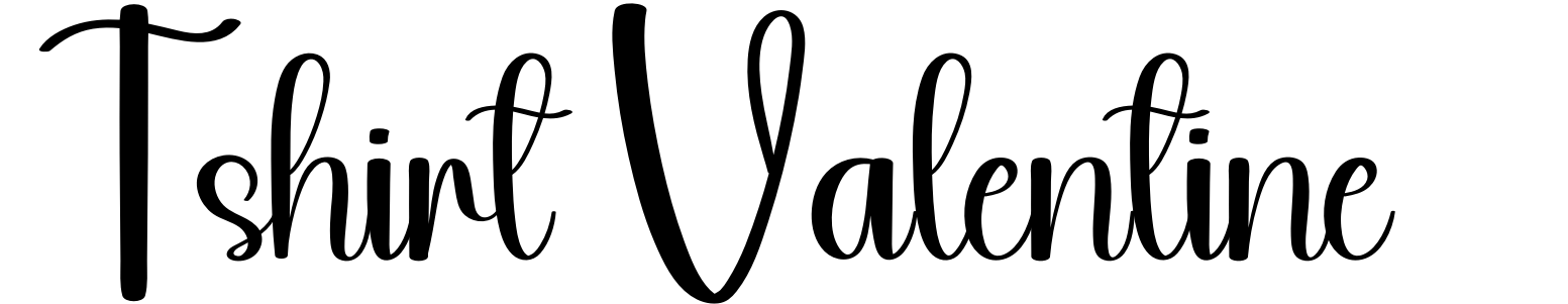 Tshirt Valentine