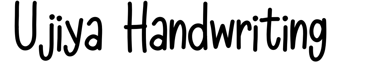 Ujiya Handwriting