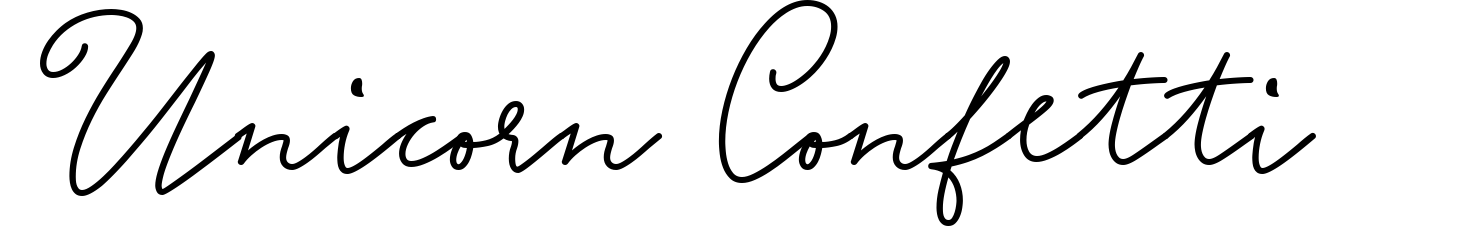 Unicorn Confetti