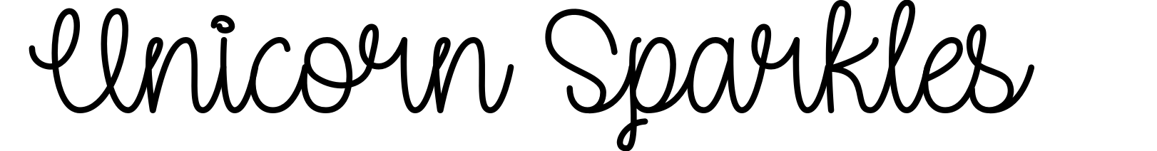 Unicorn Sparkles