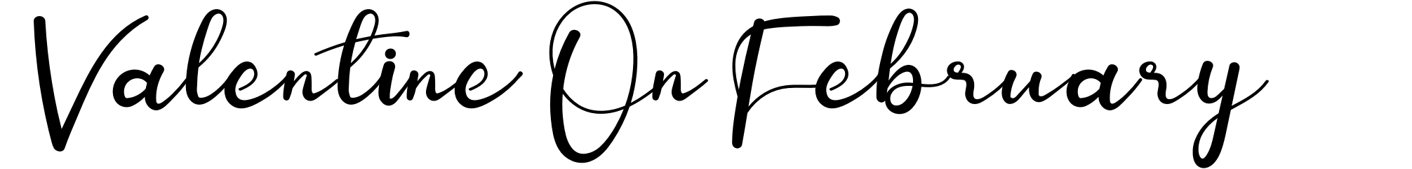 Valentine On February