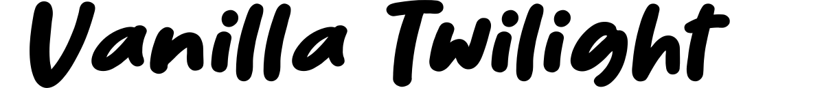 Vanilla Twilight