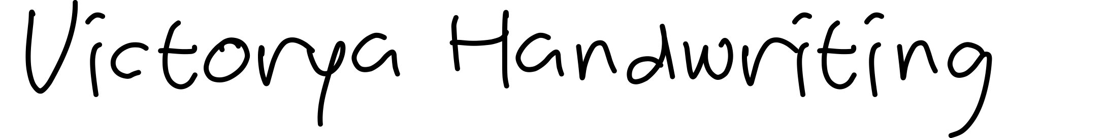 Victorya Handwriting