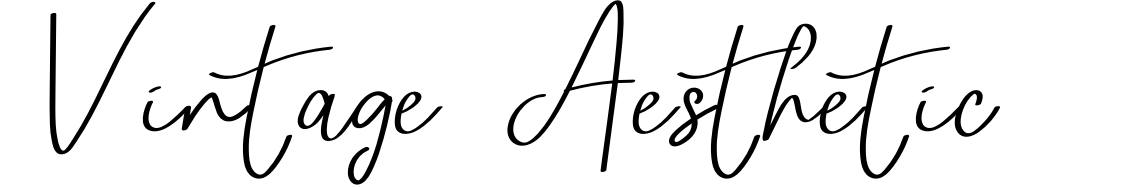 Vintage Aesthetic