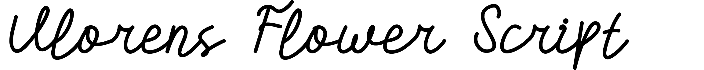 Vlorens Flower Script