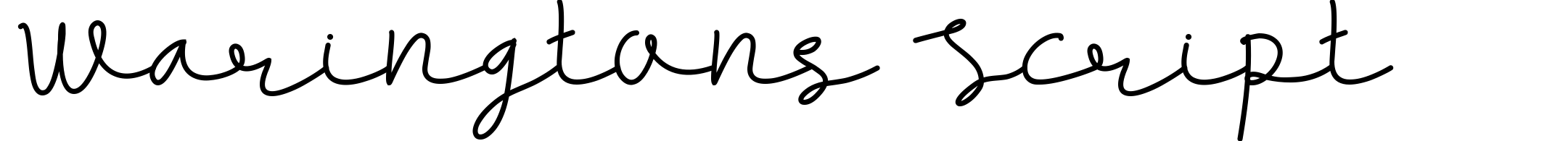 Waringtons Script