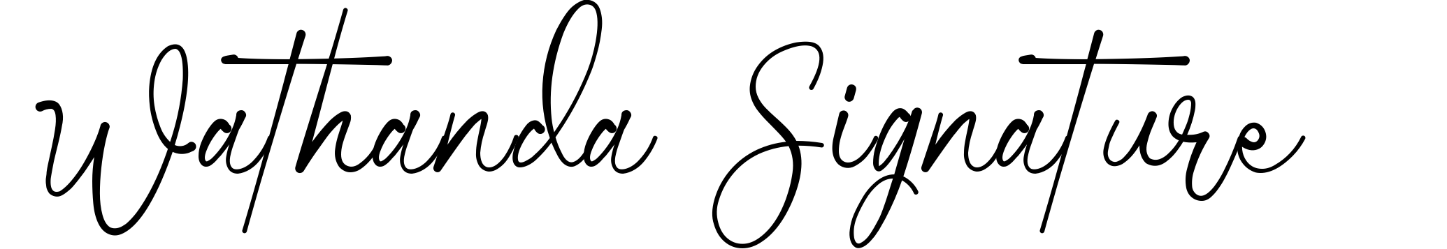 Wathanda Signature