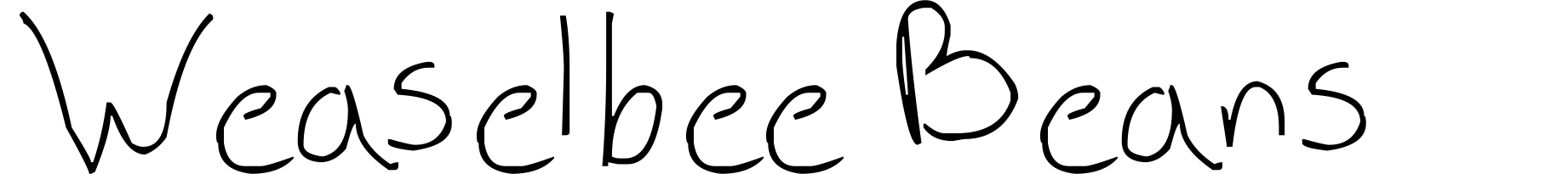 Weaselbee Beans