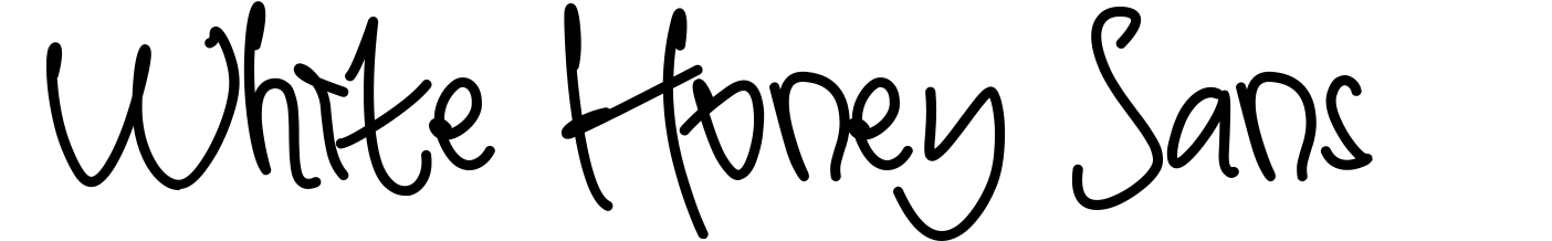 White Honey Sans