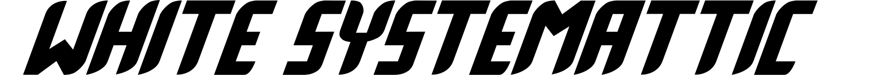 White Systemattic