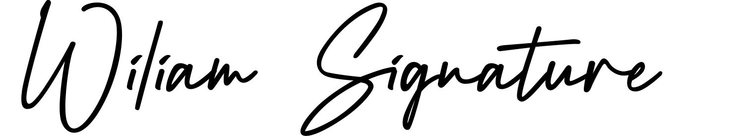 Wiliam Signature