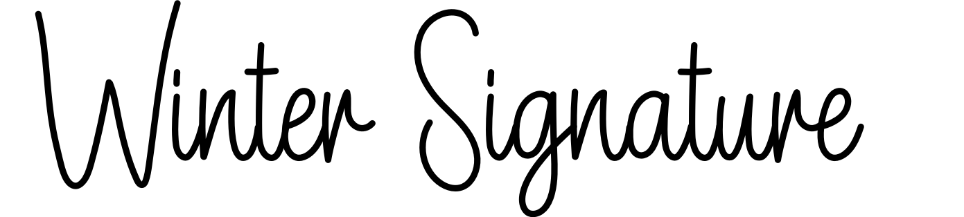 Winter Signature