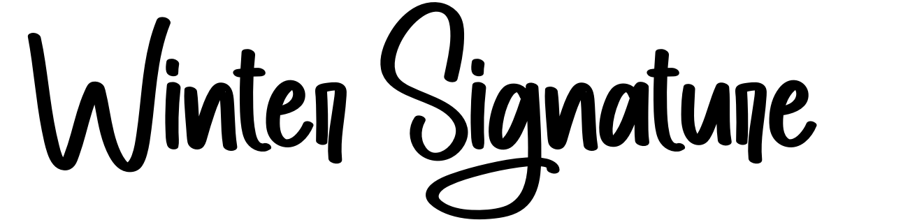 Winter Signature