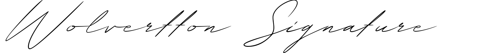 Wolvertton Signature
