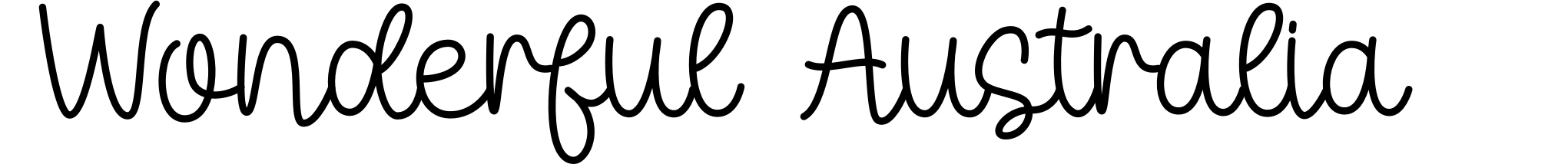 Wonderful Australia