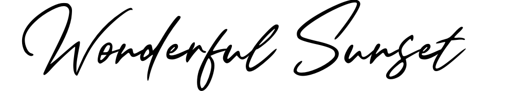 Wonderful Sunset
