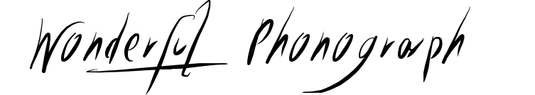 Wonderful Phonograph