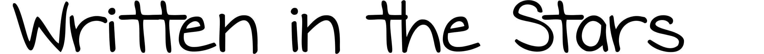 Written in the Stars