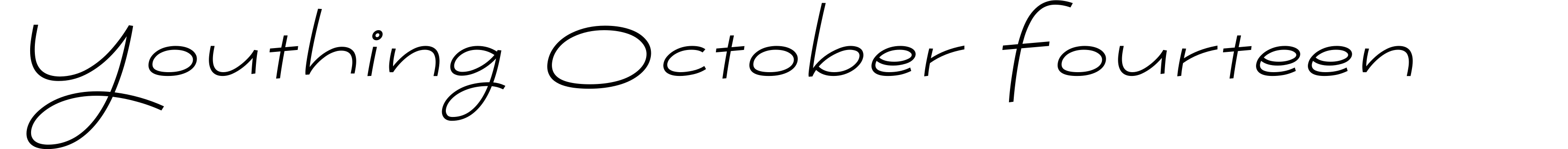 Youthing October Fourteen