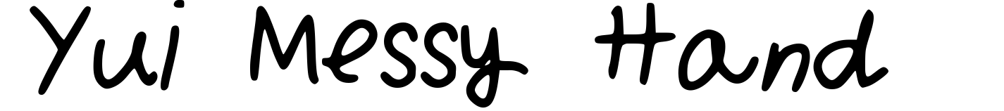 Yui Messy Hand