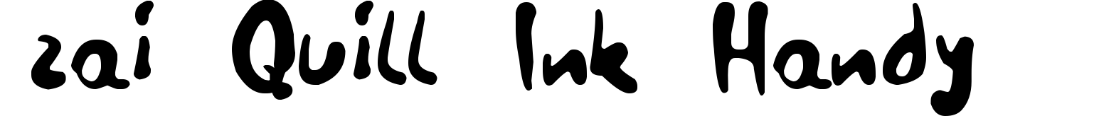 zai Quill Ink Handy