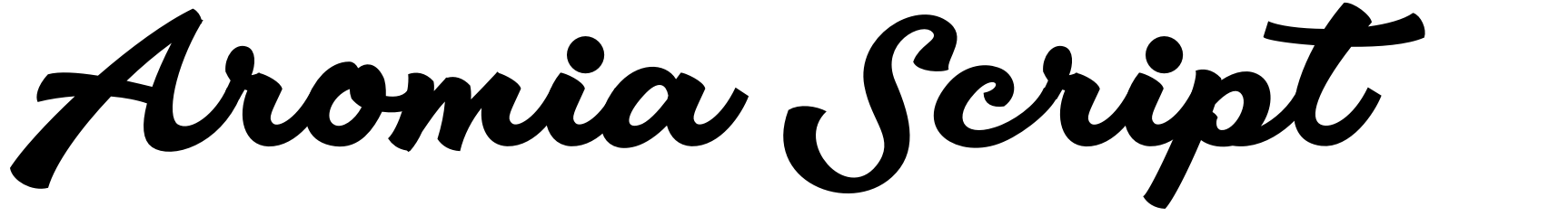 Aromia Script