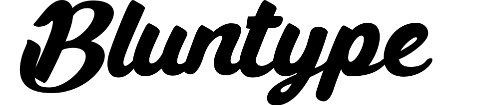 Bluntype