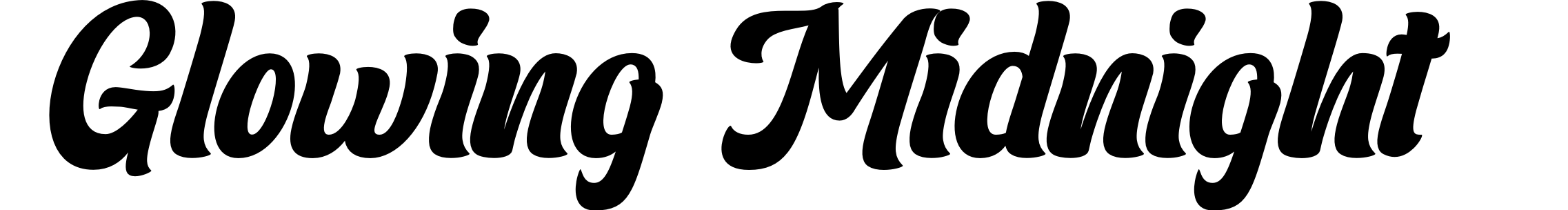 Glowing Midnight