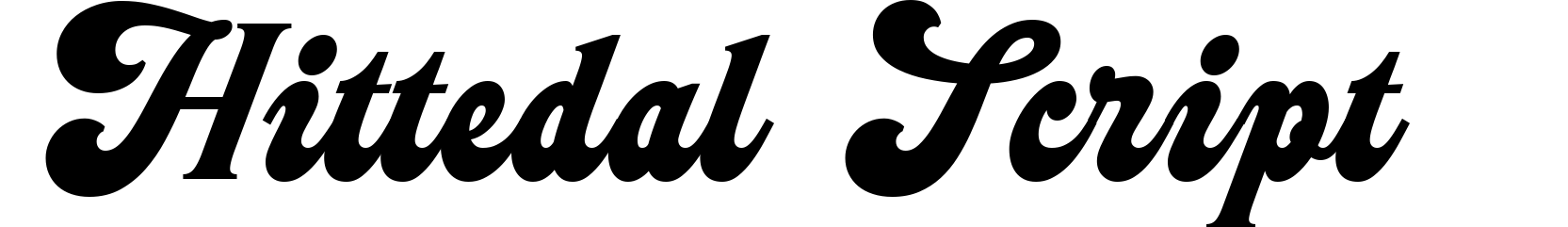Hittedal Script