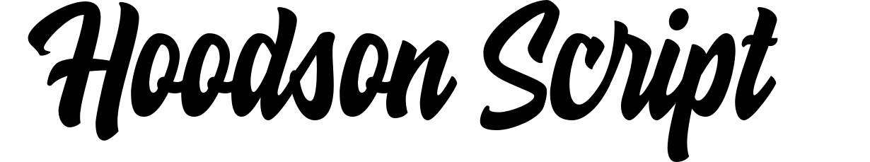 Hoodson Script