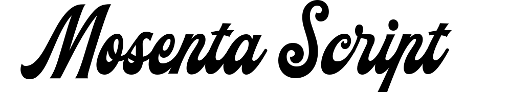 Mosenta Script