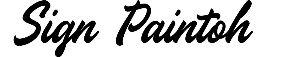 Sign Paintoh
