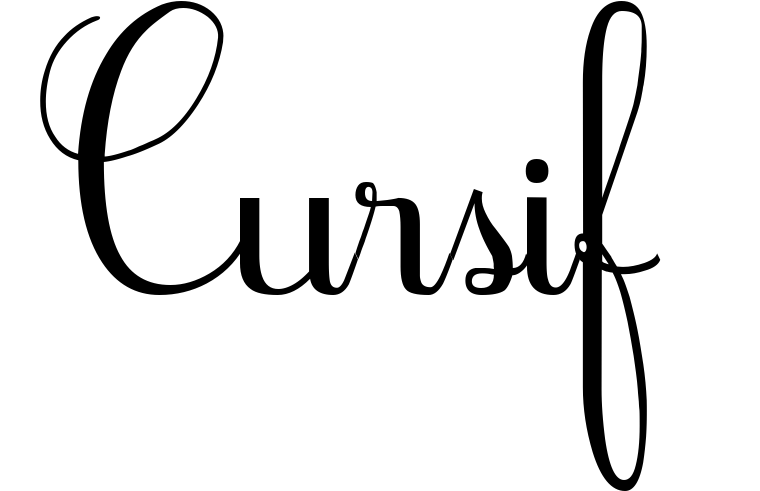 Cursif