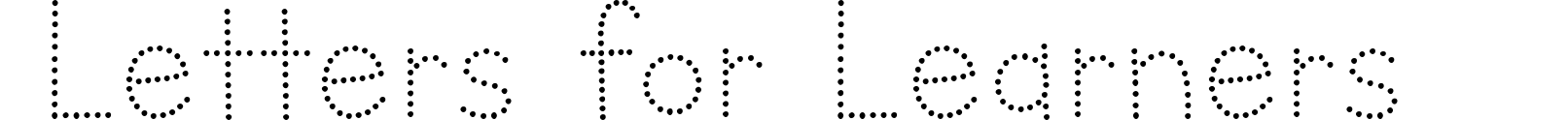 Letters for Learners