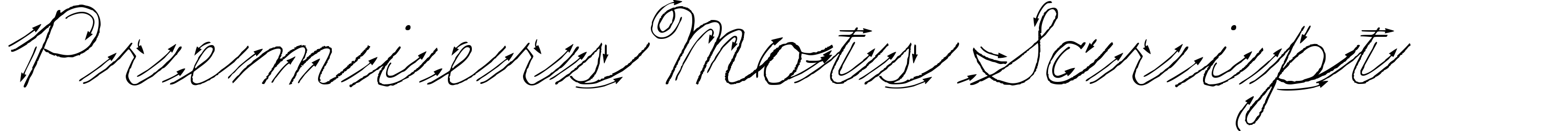 Premiers Mots Script