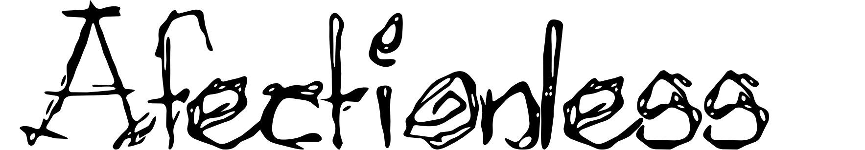 Afectionless