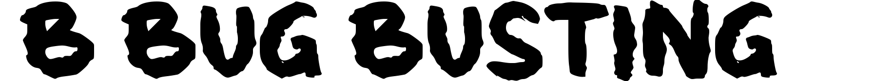 b Bug Busting