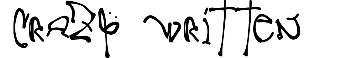 Crazy Written
