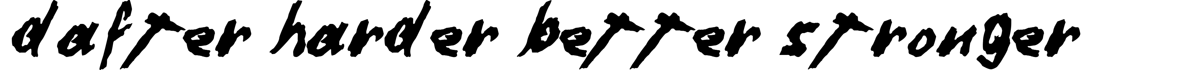 Dafter Harder Better Stronger