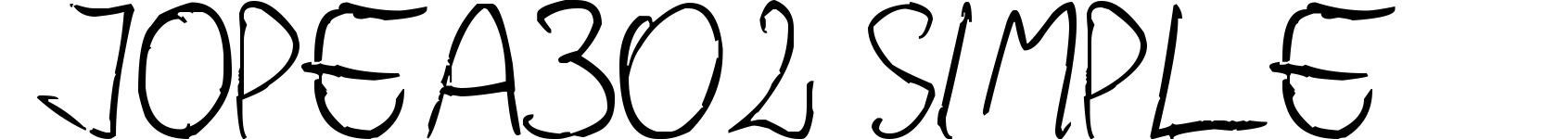 Jopea302 Simple